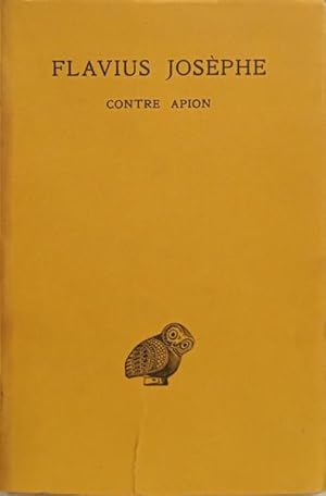 Image du vendeur pour CONTRE APION. mis en vente par Livraria Castro e Silva