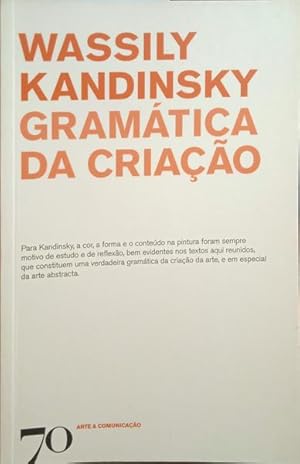 GRAMÁTICA DA CRIAÇÃO.