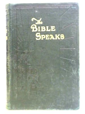 Imagen del vendedor de The Bible Speaks a la venta por World of Rare Books