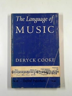 Imagen del vendedor de The language of music a la venta por Cotswold Internet Books