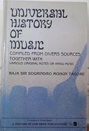 Image du vendeur pour Universal History of Music; Compiled From Divers Sources mis en vente par -OnTimeBooks-