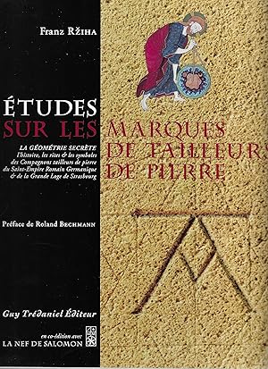 Études sur les MARQUES de TAILLEURS de PIERRE