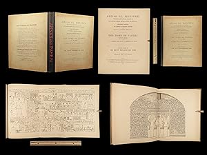 Bild des Verkufers fr Ahnas el Medineh ("Heracleopolis Magna") with chapters on Mendes, the nome of Thoth, and Leontopolis, by Edouard Naville, and Appendix on Byzantine sculptures by Professor T. Hayter Lewis, . - The tomb of Paheri at El Kab by J.J. Tylor, . and F. Ll-Griffith zum Verkauf von Schilb Antiquarian