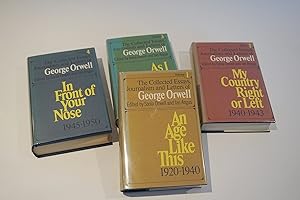 Imagen del vendedor de The Collected Essays, Journalism and Letters of George Orwell [4 vols] a la venta por Karol Krysik Books ABAC/ILAB, IOBA, PBFA