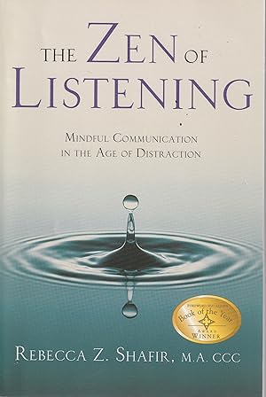 Immagine del venditore per The Zen of Listening: Mindful Communication in the Age of Distraction venduto da fourleafclover books