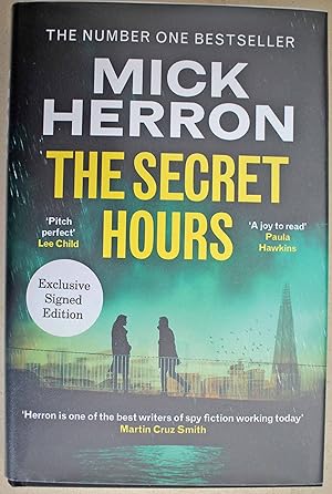 The Secret Hours First edition, signed by the author