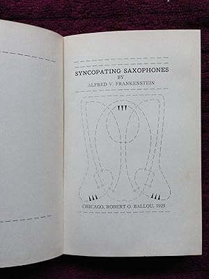 SIGNED COPY: Syncopating Saxophones
