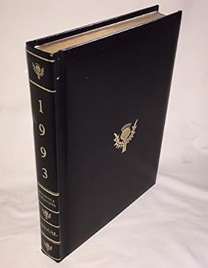 Bild des Verkufers fr Britannica Book of the Year 1993 zum Verkauf von WeBuyBooks