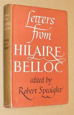 Imagen del vendedor de Letters from Hilaire Belloc a la venta por Nigel Smith Books