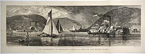 Art Supplement to Appletons' Journal - A View on the Hudson River