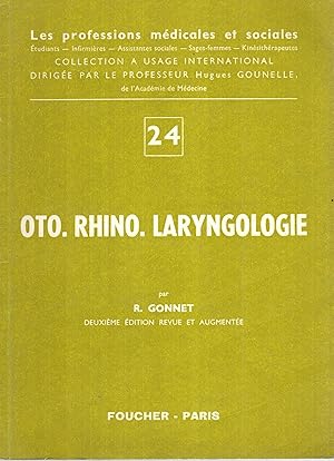 Image du vendeur pour Oto-rhino-laryngologie . : 2e dition revue et augmente mis en vente par PRISCA