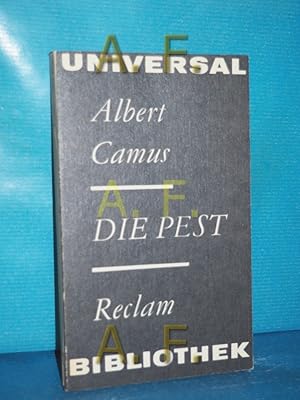 Bild des Verkufers fr Die Pest [bers. von Guido Meister. Nachw. von Kurt Schnelle] / Reclams Universal-Bibliothek , Bd. 577 : Belletristik zum Verkauf von Antiquarische Fundgrube e.U.