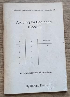 Arguing for Beginners (Book II) (Park Place Papers No 7)