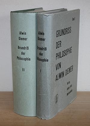 Bild des Verkufers fr 2 Bnde: Grundriss der Philosophie. Band 1: Allgemeiner Teil. Band 2: Die philosophischen Sonderdisziplinen. zum Verkauf von Antiquariat Gallenberger