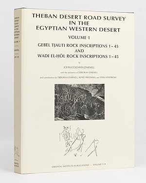 Bild des Verkufers fr Theban Desert Road Survey in the Egyptian Western Desert. Volume 1: Gebel Tjauti Rock Inscriptions 1-45, and Wadi El-Hol Rock Inscriptions 1-45 zum Verkauf von Michael Treloar Booksellers ANZAAB/ILAB
