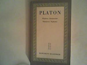 Bild des Verkufers fr Platon: Smtliche Werke , Band 4. Phaidros - Parmenides - Theaitetos - Sophistes zum Verkauf von ANTIQUARIAT FRDEBUCH Inh.Michael Simon