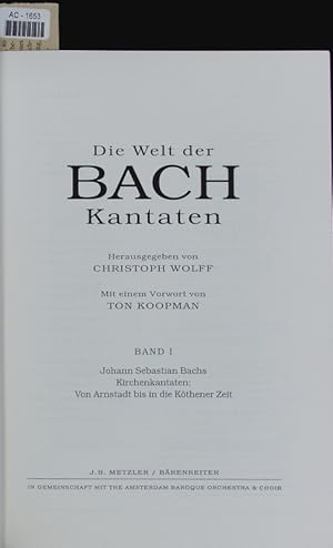 Imagen del vendedor de Die Welt der Bach-Kantaten. a la venta por Antiquariat Bookfarm