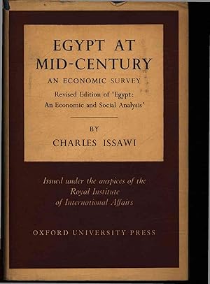 Bild des Verkufers fr Egypt at Mid-Century. An Economic Survey zum Verkauf von Antiquariat Bookfarm