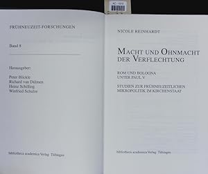 Seller image for Macht und Ohnmacht der Verflechtung. for sale by Antiquariat Bookfarm
