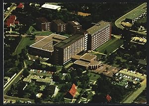 Bild des Verkufers fr Ansichtskarte Hamburg-Schnelsen, Albertinen-Krankenhaus, Sntelstrasse 11 A, Fliegeraufnahme zum Verkauf von Bartko-Reher