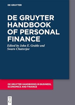 Seller image for De Gruyter Handbook of Personal Finance for sale by BuchWeltWeit Ludwig Meier e.K.