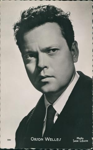 Bild des Verkufers fr Ansichtskarte / Postkarte Schauspieler Orson Welles, Portrait zum Verkauf von akpool GmbH