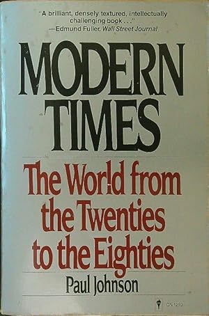 Seller image for Modern Times: The World from the Twenties to the Eighties for sale by Librodifaccia