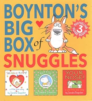 Image du vendeur pour Boynton's Big Box of Snuggles : Snuggle Puppy! / Belly Button Book! / Your Nose! mis en vente par GreatBookPrices