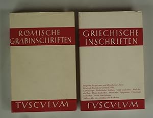 Imagen del vendedor de Griechische Inschriften als Zeugnisse des privaten und ffentlichen Lebens. Rmische Grabinschriften. a la venta por Antiquariat Dorner