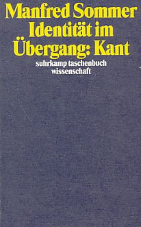 Bild des Verkufers fr Identitt im bergang: Kant. Suhrkamp-Taschenbuch Wissenschaft ; 751. zum Verkauf von Fundus-Online GbR Borkert Schwarz Zerfa