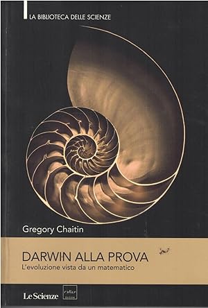 Imagen del vendedor de Darwin alla prova. L'evoluzione vista da un matematico. a la venta por MULTI BOOK