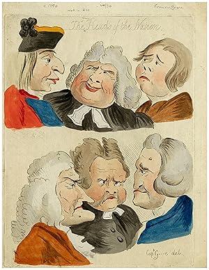 Seller image for The Heads of the Nation [watercolour and ink] for sale by Christison Rare Books, IOBA SABDA