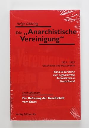 Die Anarchistische Vereinigung: 1923-1933