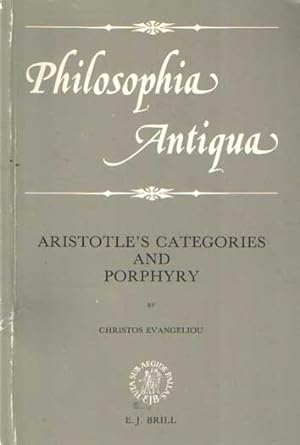 Imagen del vendedor de Aristotle's Categories and Porphyry a la venta por Bij tij en ontij ...