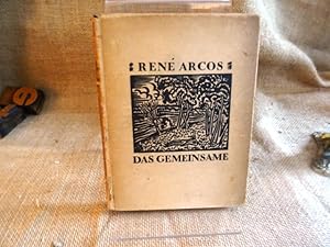 Seller image for Das Gemeinsame. Mit 27 Holzschnitten von Frans Masereel. Deutsch von Friederike Maria Zweig. for sale by terrahe.oswald