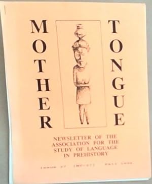 Seller image for Mother Tongue Issue 27 Fall 1996 for sale by Chapter 1