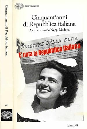 Bild des Verkufers fr Cinquant'anni di Repubblica italiana zum Verkauf von Biblioteca di Babele