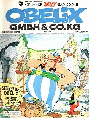 Seller image for Groer Asterix-Band XXIII: Obelix GmbH & Co. KG. 1. for sale by Auf Buchfhlung