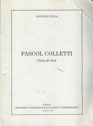 Seller image for Pascol Colletti Poeta del Sud for sale by Biblioteca di Babele