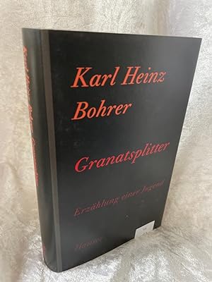 Bild des Verkufers fr Granatsplitter: Eine Erzhlung Eine Erzhlung zum Verkauf von Antiquariat Jochen Mohr -Books and Mohr-