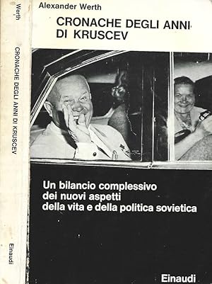 Immagine del venditore per Cronache degli anni di Kruscev venduto da Biblioteca di Babele