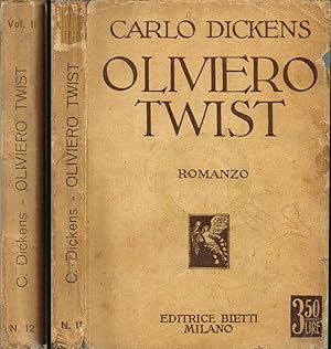 Immagine del venditore per Oliviero Twist Volume Primo; Volume Secondo venduto da Biblioteca di Babele