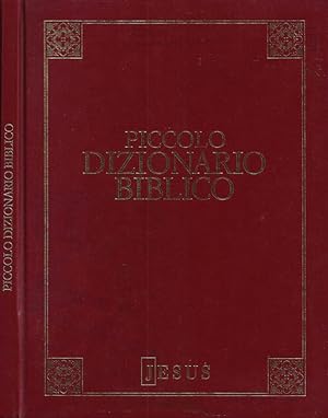 Bild des Verkufers fr Piccolo Dizionario Biblico zum Verkauf von Biblioteca di Babele