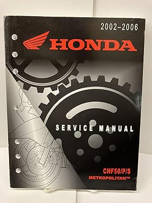 Honda 2002-2006 Service Manual CHF50/P/S Metropolitan