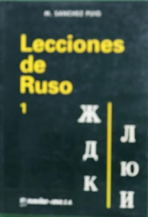 Seller image for Lecciones de ruso for sale by Librera Alonso Quijano