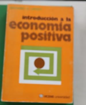 Seller image for Introduccin a la economa positiva for sale by Librera Alonso Quijano