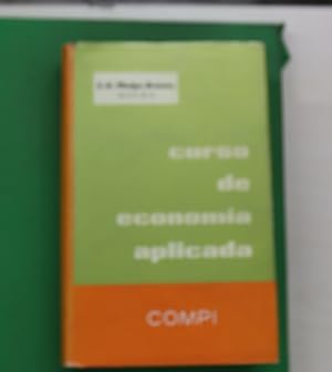 Imagen del vendedor de Curso de economa aplicada a la venta por Librera Alonso Quijano