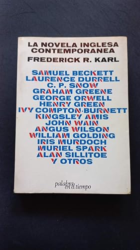 Bild des Verkufers fr La novela inglesa contempornea zum Verkauf von Vrtigo Libros