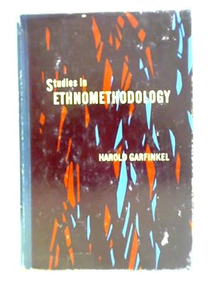 Seller image for Studies in Ethnomethodology for sale by World of Rare Books