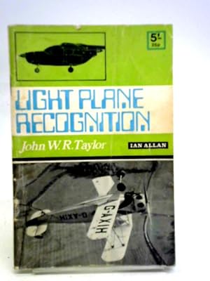 Bild des Verkufers fr Light Plane Recognition 1970 zum Verkauf von World of Rare Books